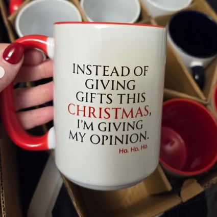 Opinion GIfts Coffee Mugs - What She Said Creatives