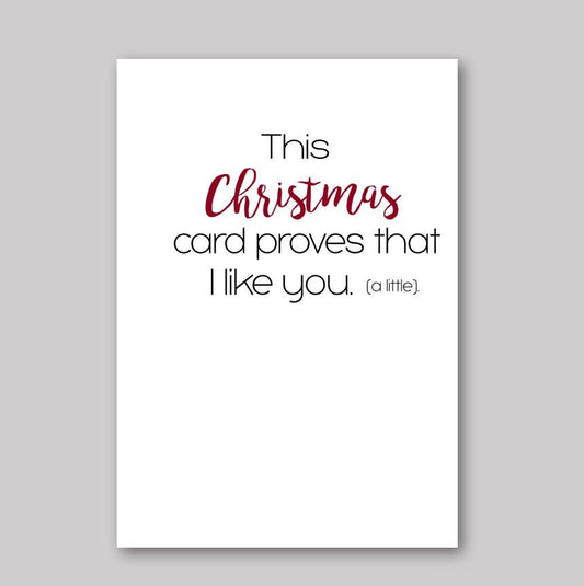 Proof that I Like You - What She Said Creatives