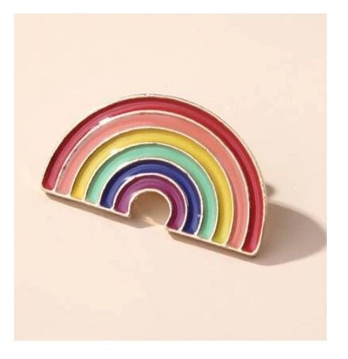 Rainbow Enamel Pin - What She Said Creatives