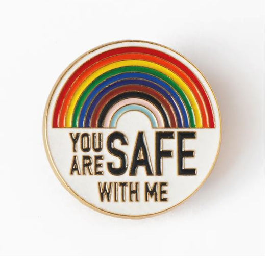Safe With Me Pin - What She Said Creatives