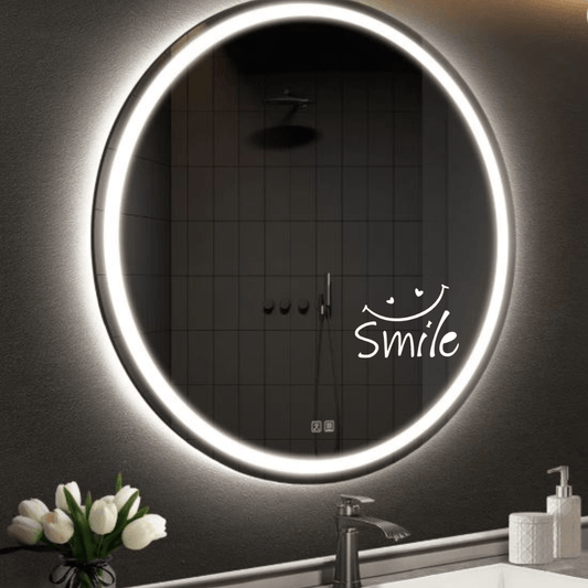 Smile Mirror Decal - What She Said Creatives