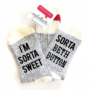 Sorta Beth Dutton Socks - What She Said Creatives