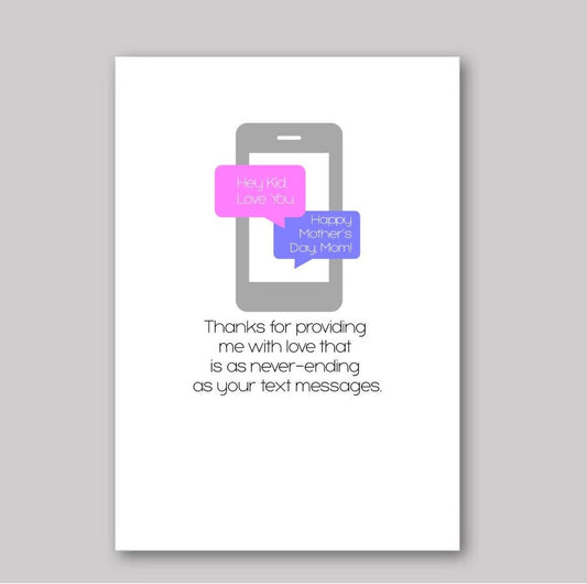 Text Message Love - What She Said Creatives