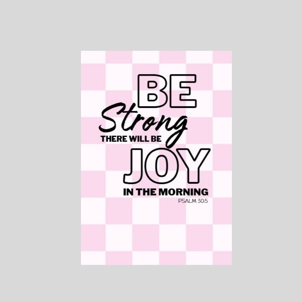 There Will Be Joy in the Morning Card - Christian Encouragement - What She Said Creatives