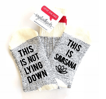 This Is Savasana Socks - What She Said Creatives