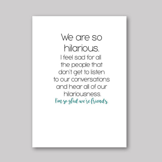 We Are Hilarious - What She Said Creatives