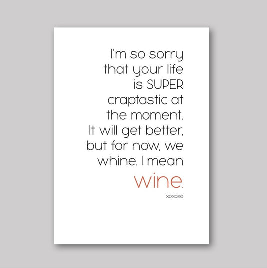Whine or Wine - What She Said Creatives