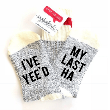 Yee Haw Socks - What She Said Creatives