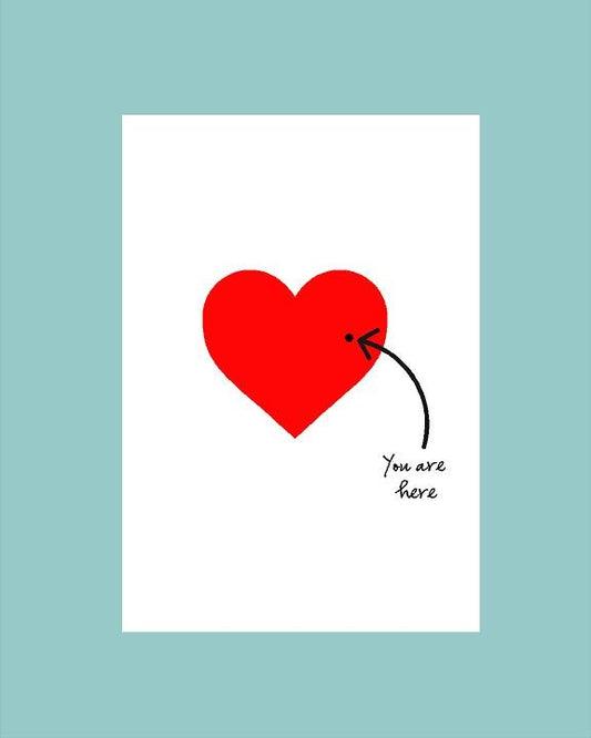 You Are Here Card - What She Said Creatives